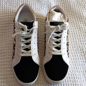 Steve Madden Leppard print sneakers